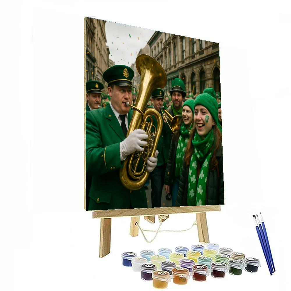 St Patrick Street Parade Tap Numbered painting kits