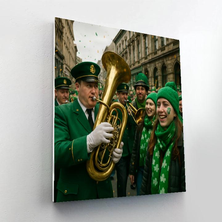 St Patrick Street Parade Tap Numbered painting kits