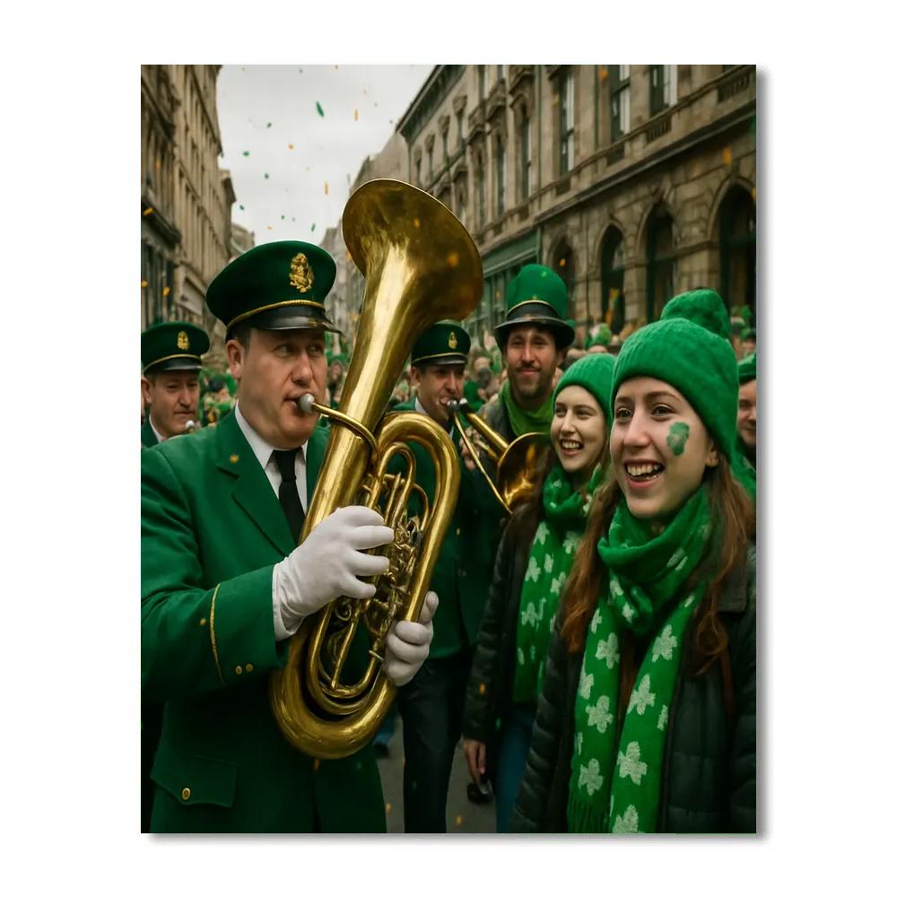 St Patrick Street Parade Tap Numbered painting kits