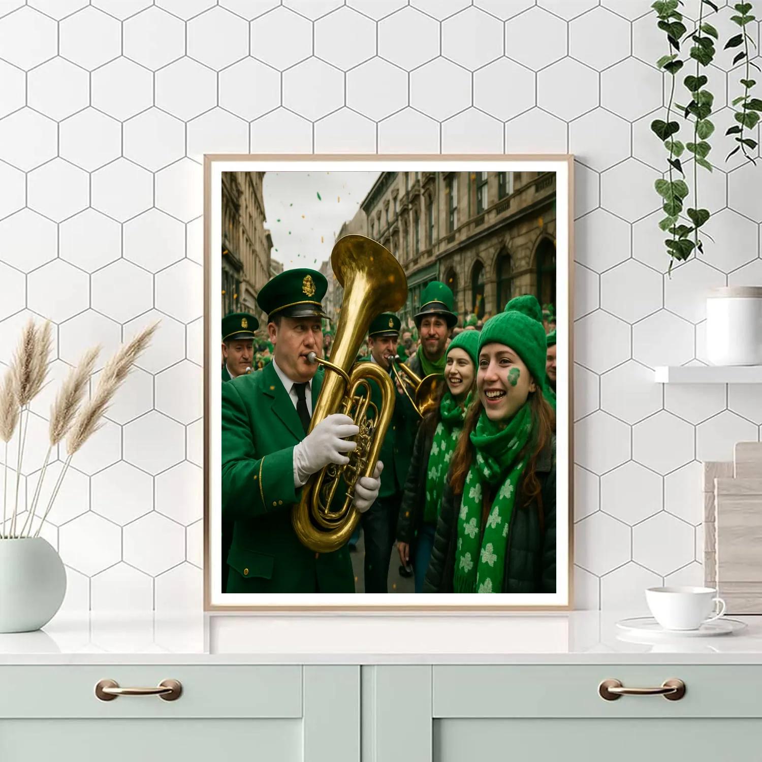 St Patrick Street Parade Tap Numbered painting kits