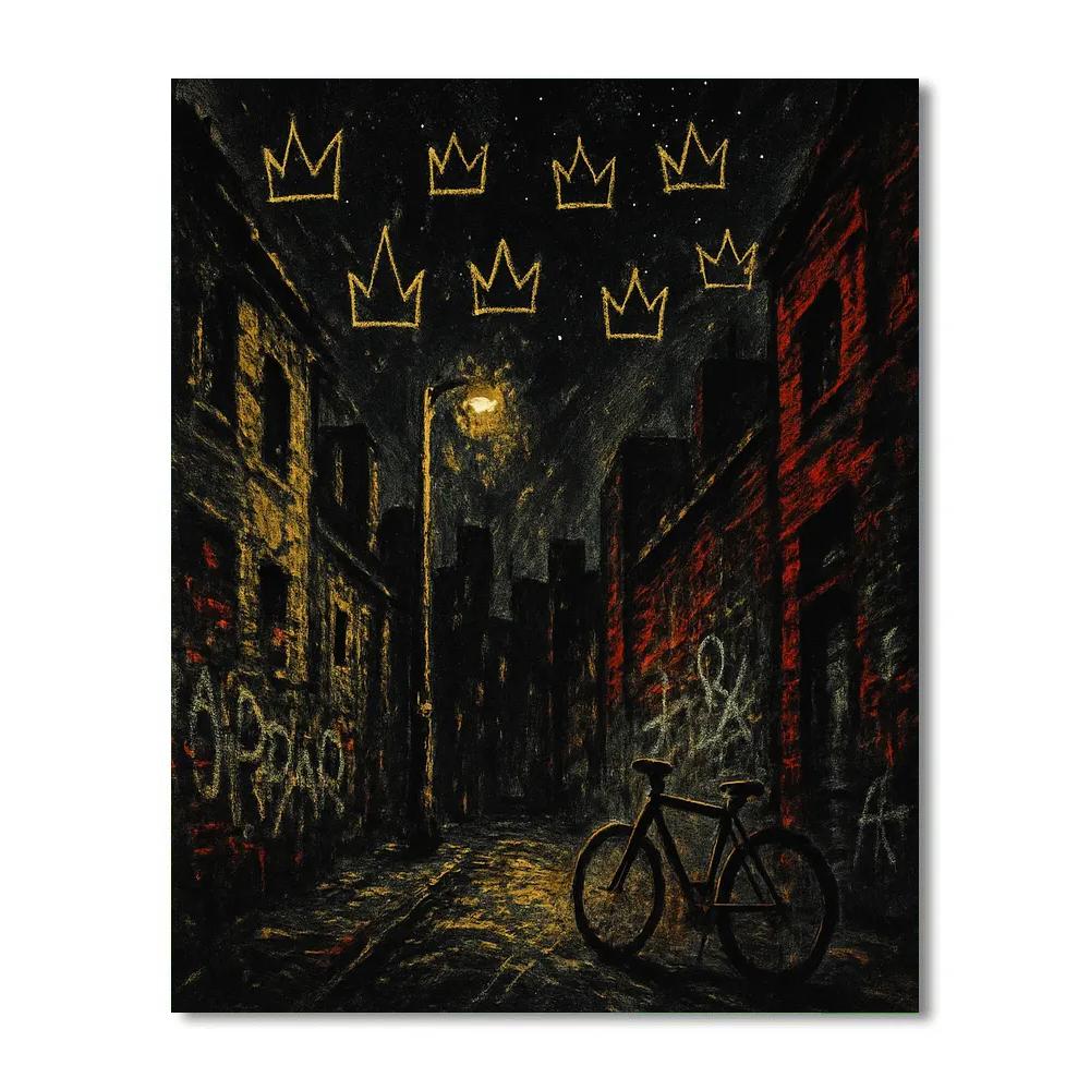 Basquiat Urban Constellations DIY paint by numbers