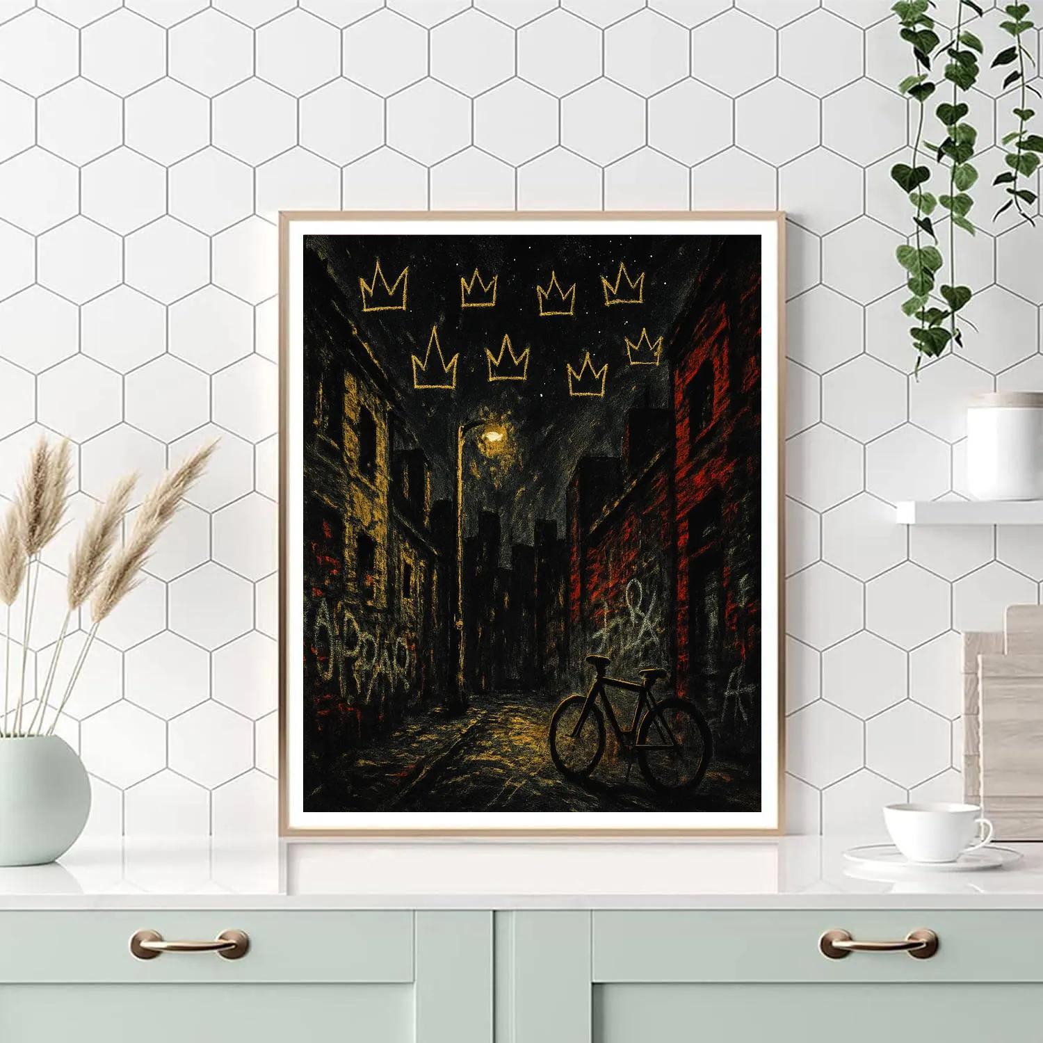 Basquiat Urban Constellations DIY paint by numbers