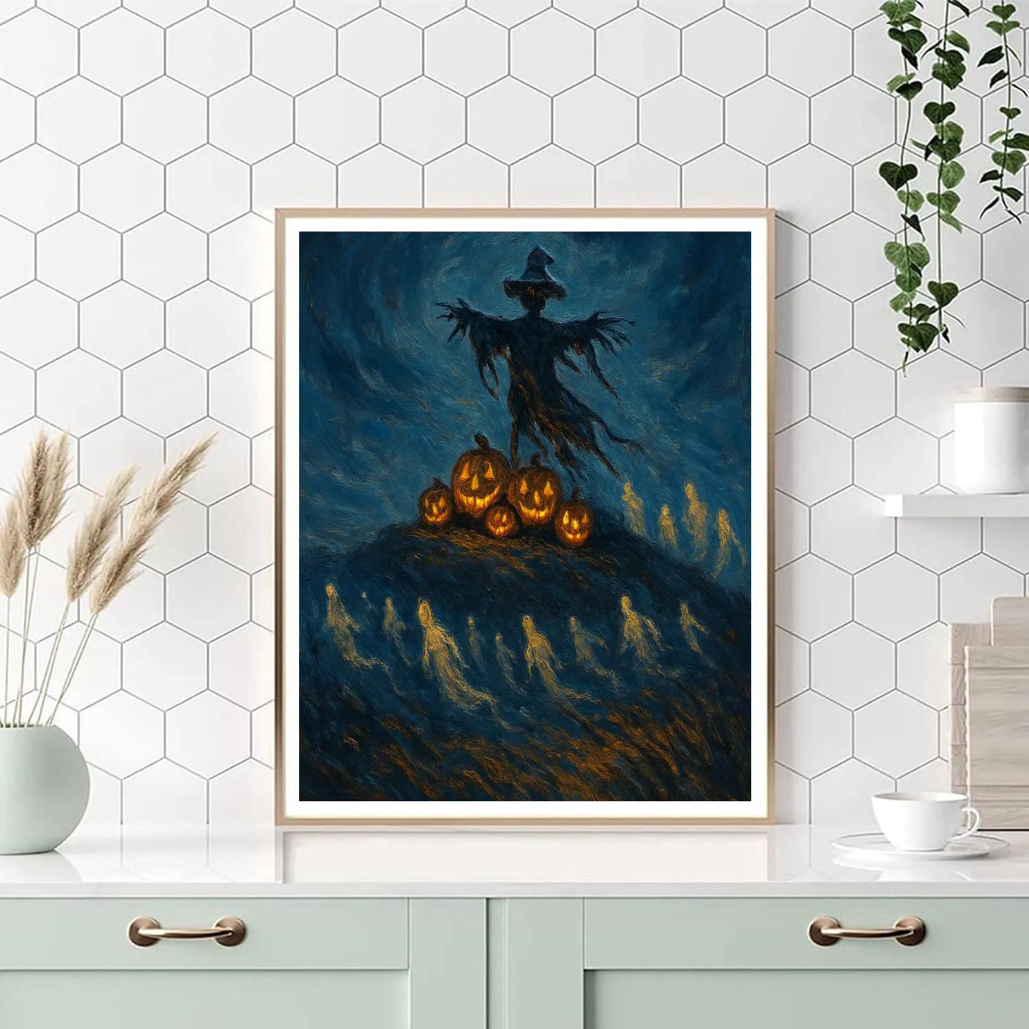 Gallows Hill Storybook Night paint by numbers