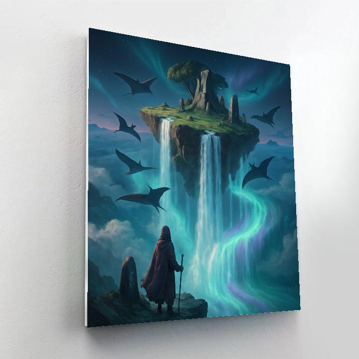 Fantasy Celestial Realms Numbered painting kits