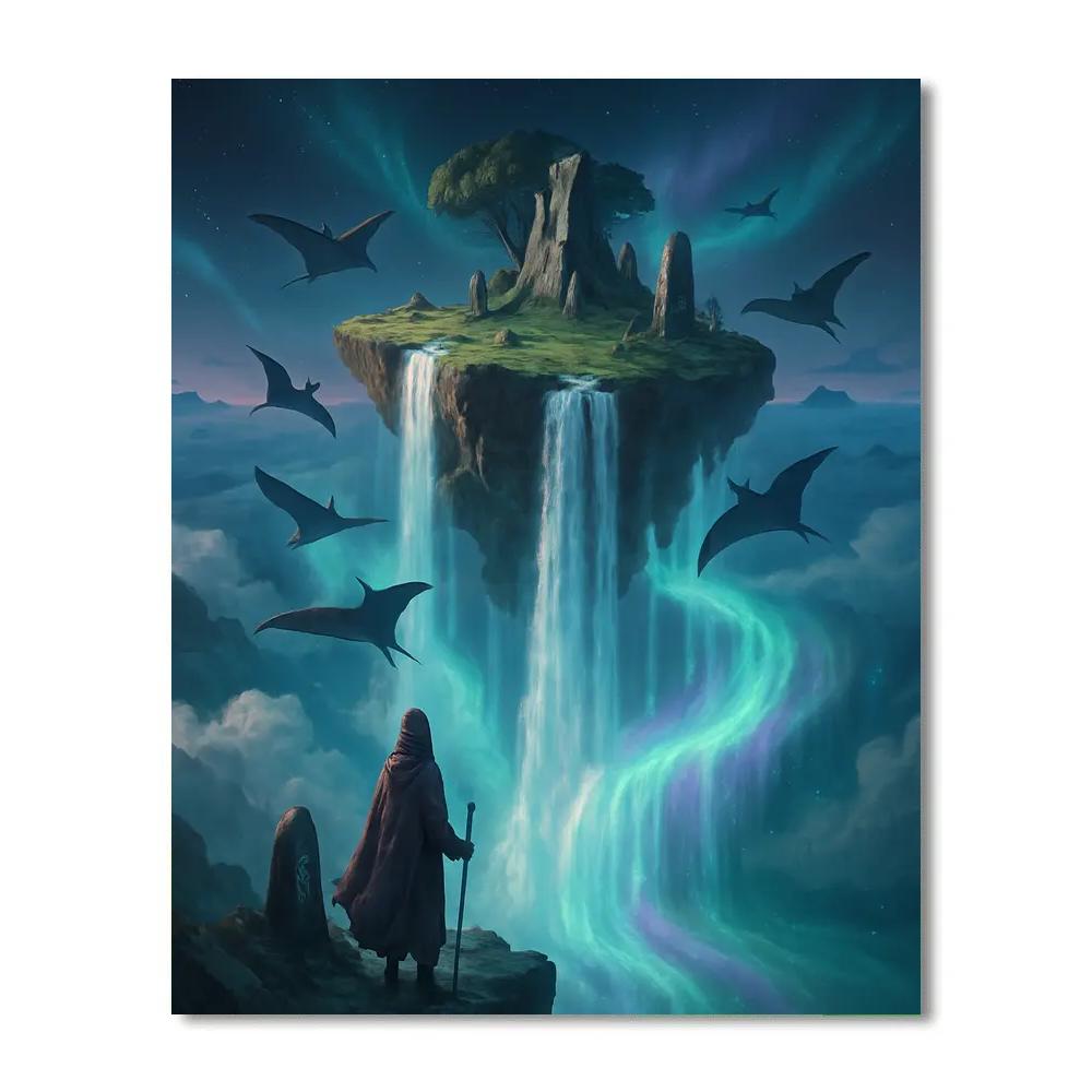Fantasy Celestial Realms Numbered painting kits