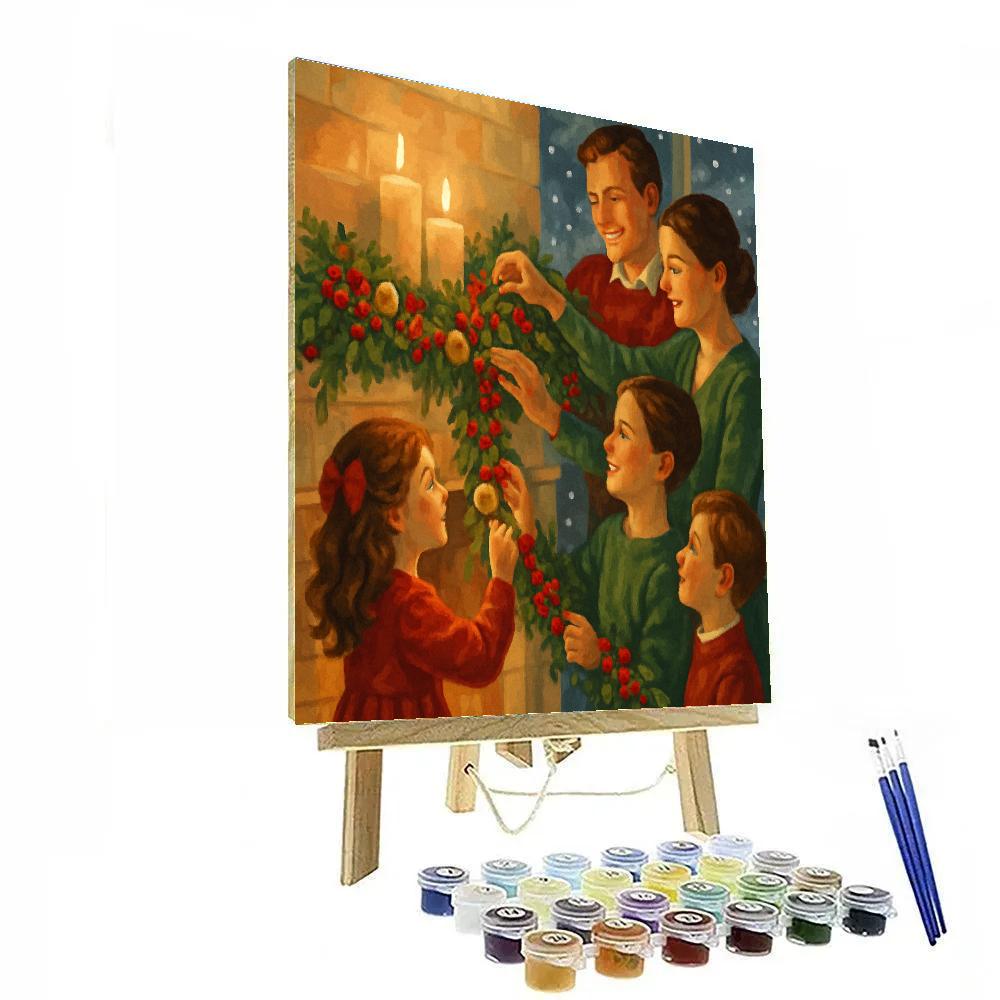 Garland Glow Celebration painting number kit
