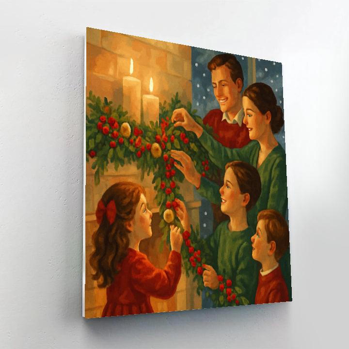 Garland Glow Celebration painting number kit