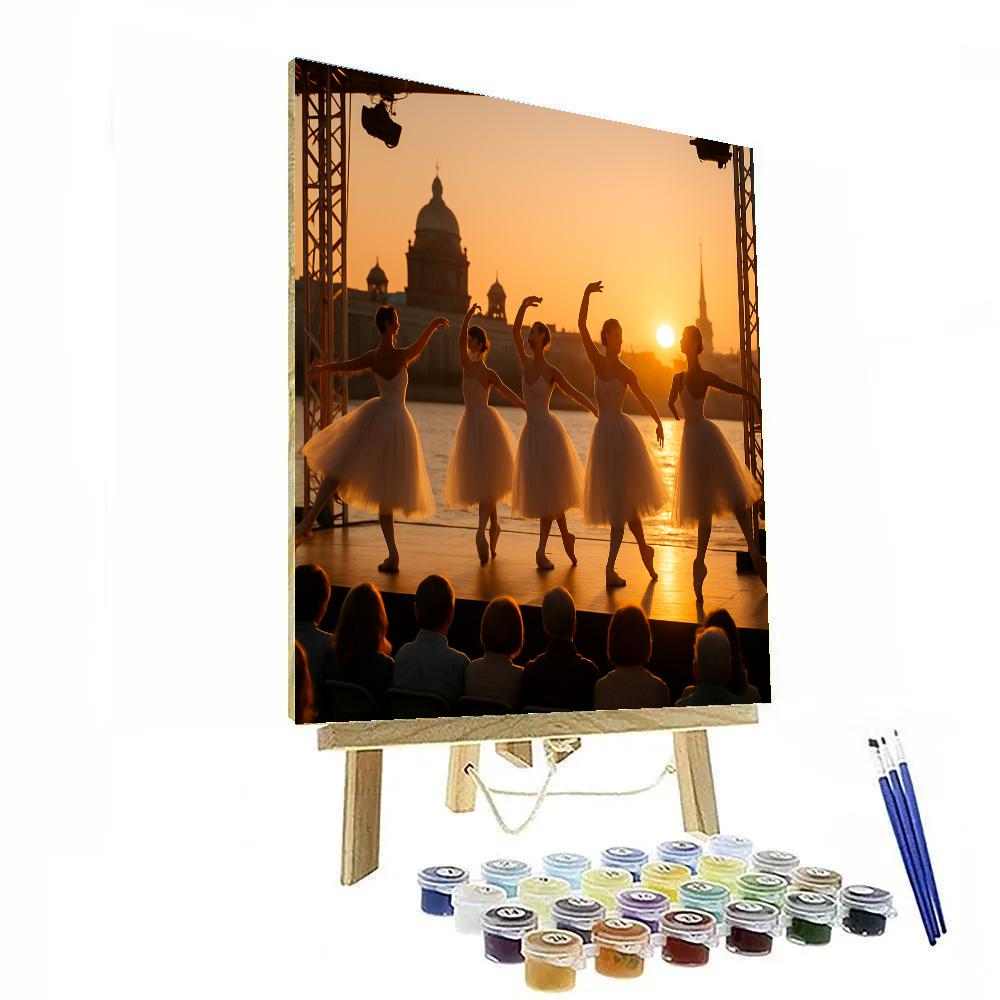 White Nights Ballet Festival Painting by numbers kit