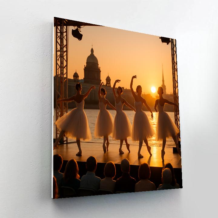 White Nights Ballet Festival Painting by numbers kit