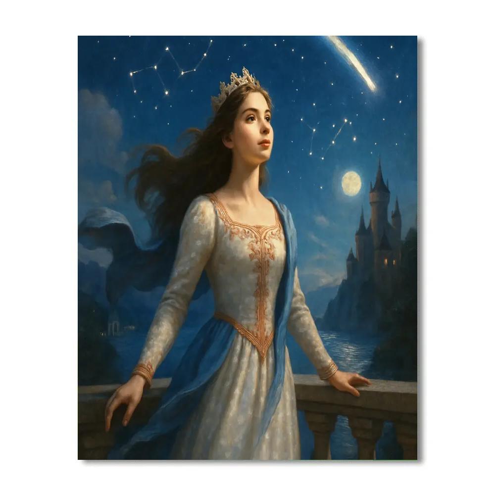 Princess Starborne Realm Numbered painting kits