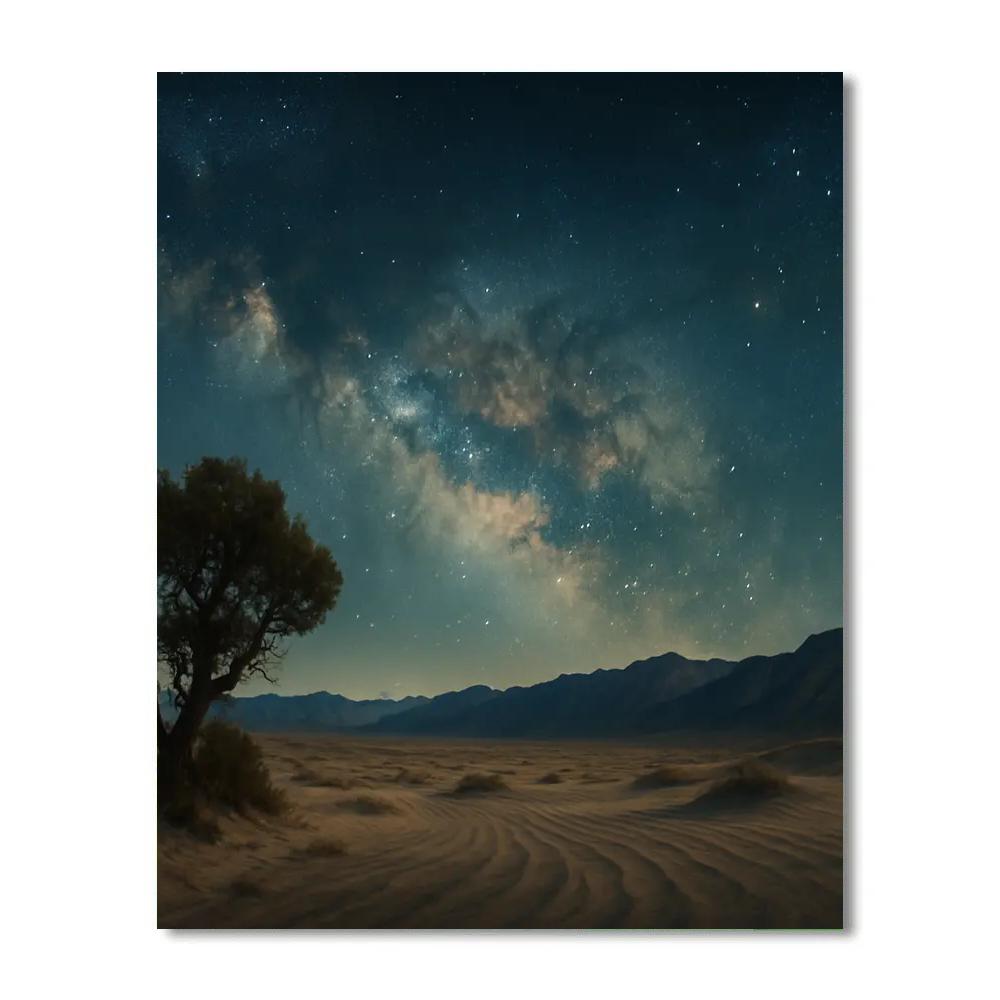 Landscape Horizon Of Stars Numbered painting kits