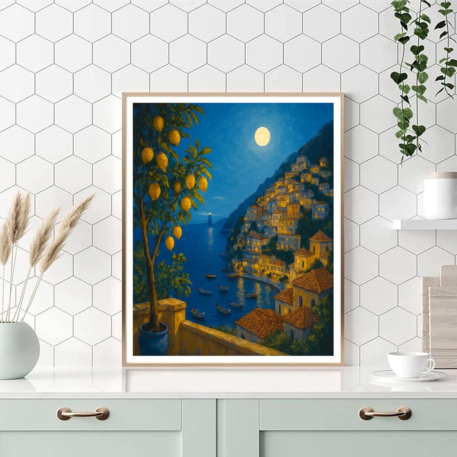 Italy Amalfi Starshore Paint by numbers kits