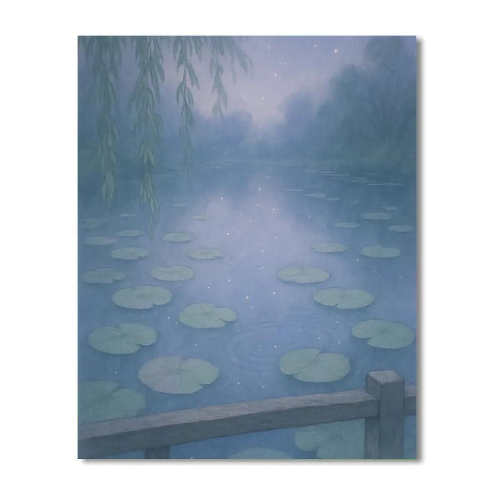 Monet Water Garden Cosmos Paint by numbers kits