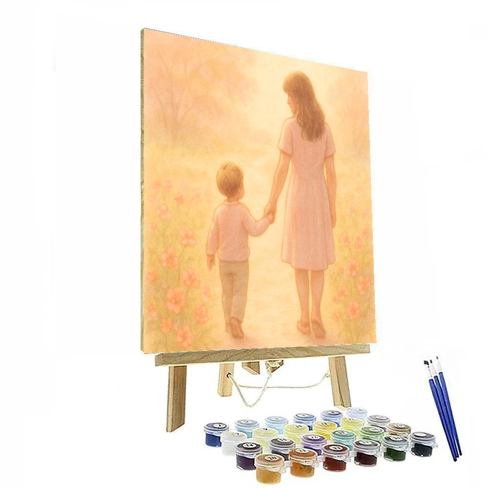 Holding Hands Through The Years Painting by numbers kit