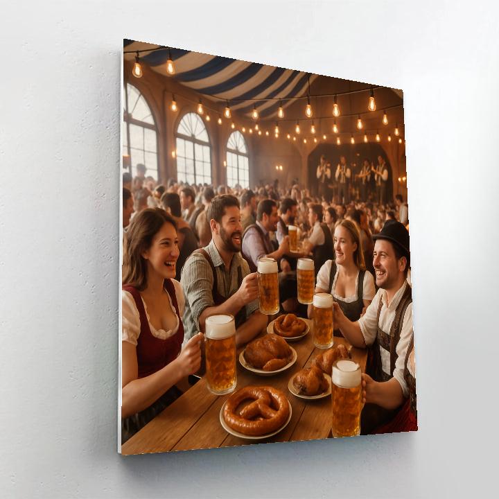 Oktoberfest Traditional Bavarian Celebration Paint by numbers kits
