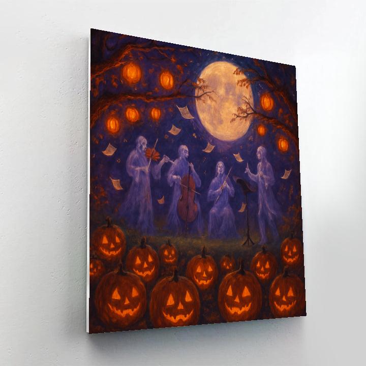 Midnight Orchard Opera Numbered painting kits