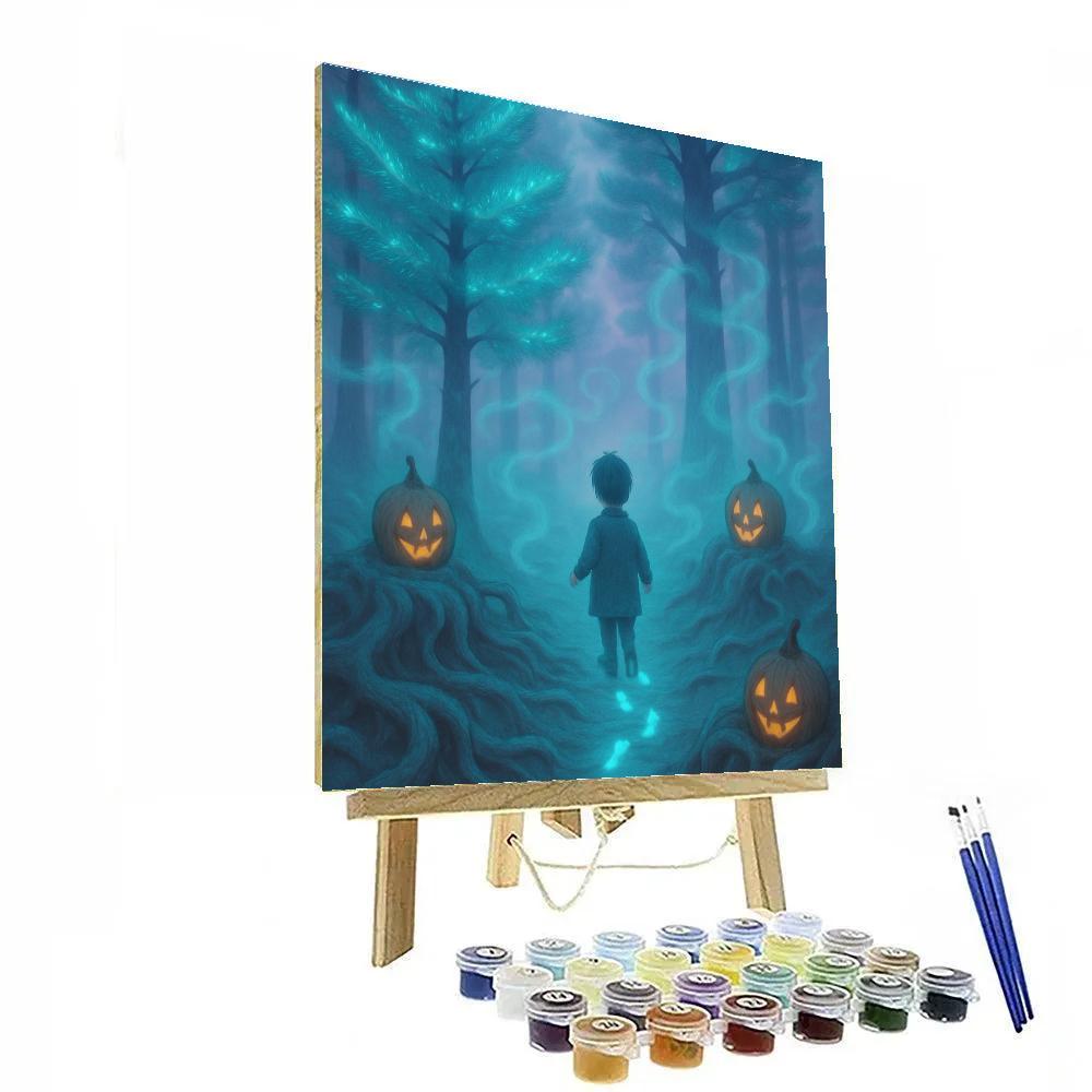 Grove Of Phosphor Pines Paint by numbers art