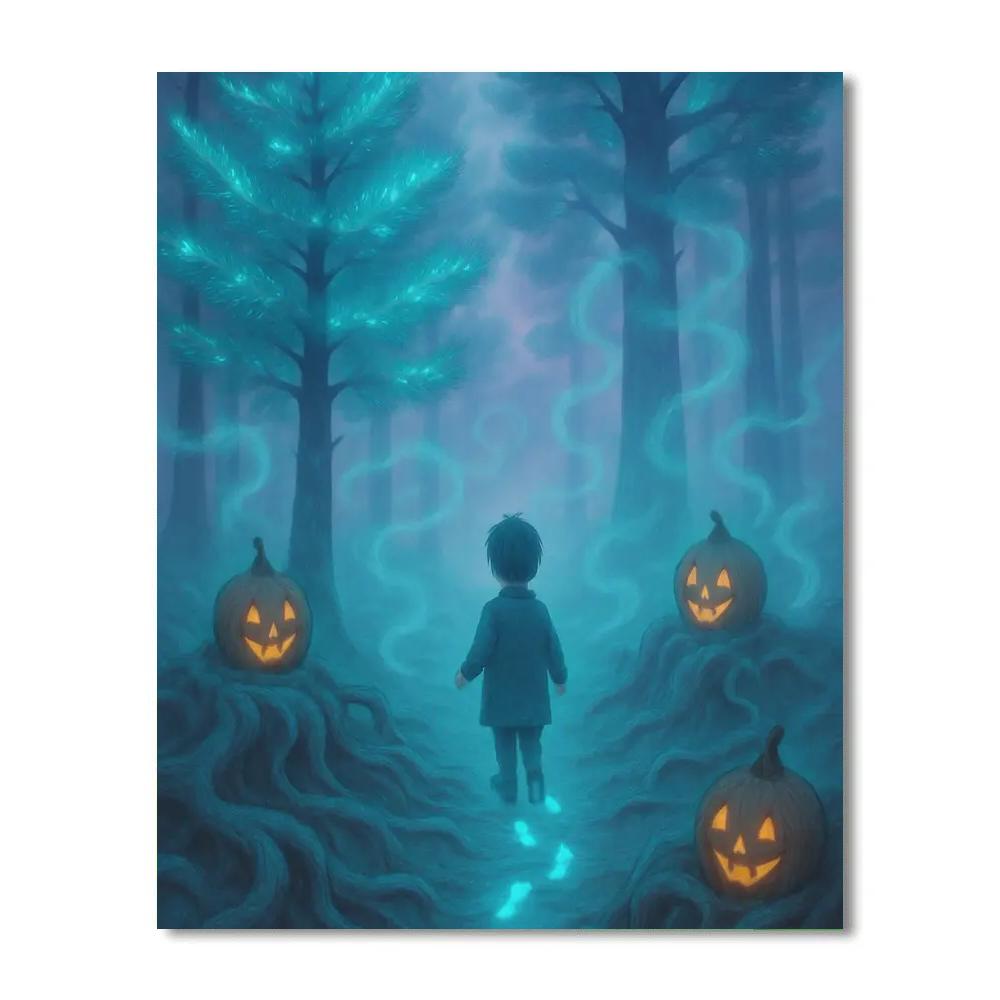 Grove Of Phosphor Pines Paint by numbers art