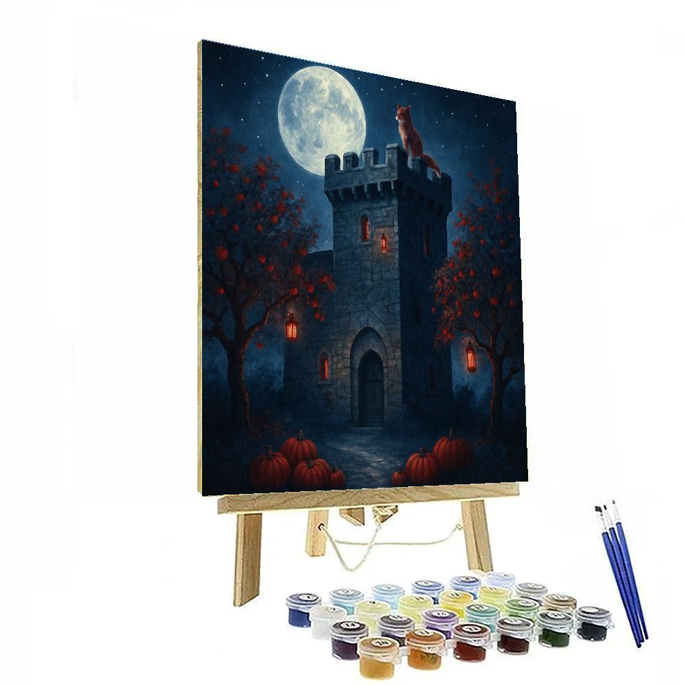 Moonlit Orchard Keep paint by color