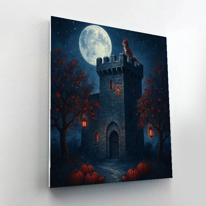 Moonlit Orchard Keep paint by color