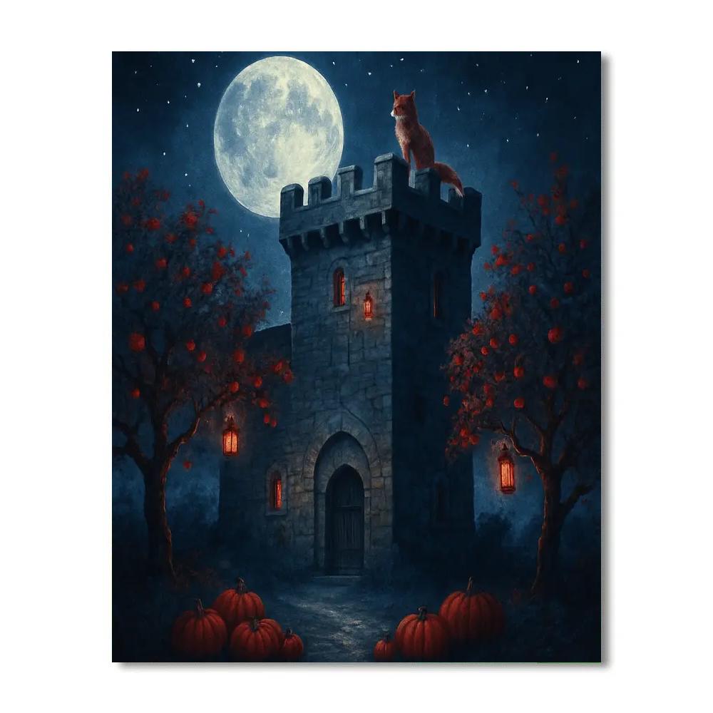 Moonlit Orchard Keep paint by color