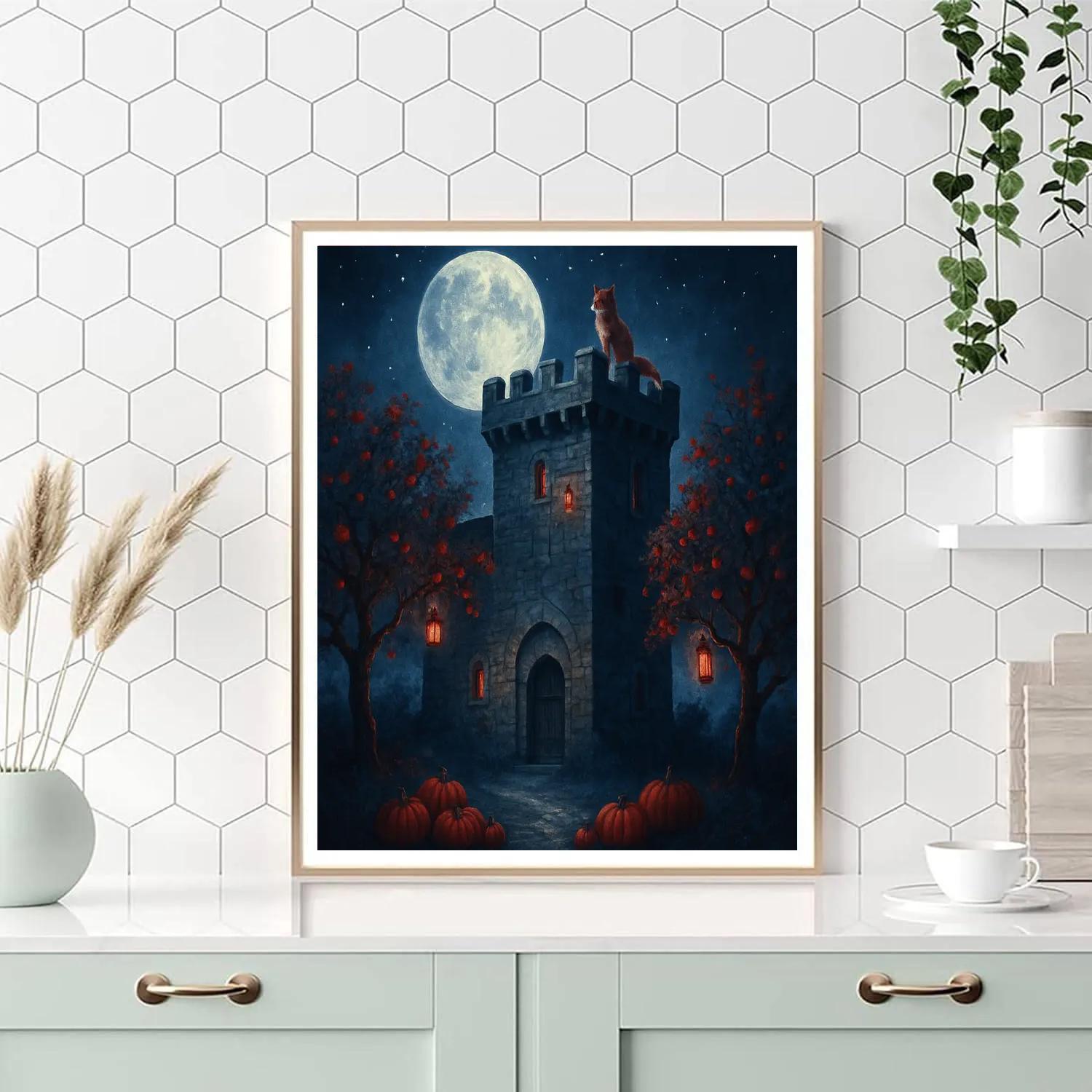 Moonlit Orchard Keep paint by color