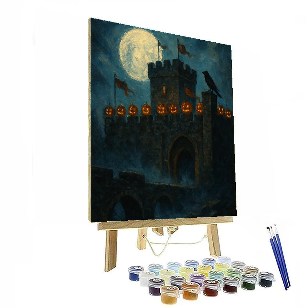 The Lantern Keep On Hollow Hill Paint by numbers art