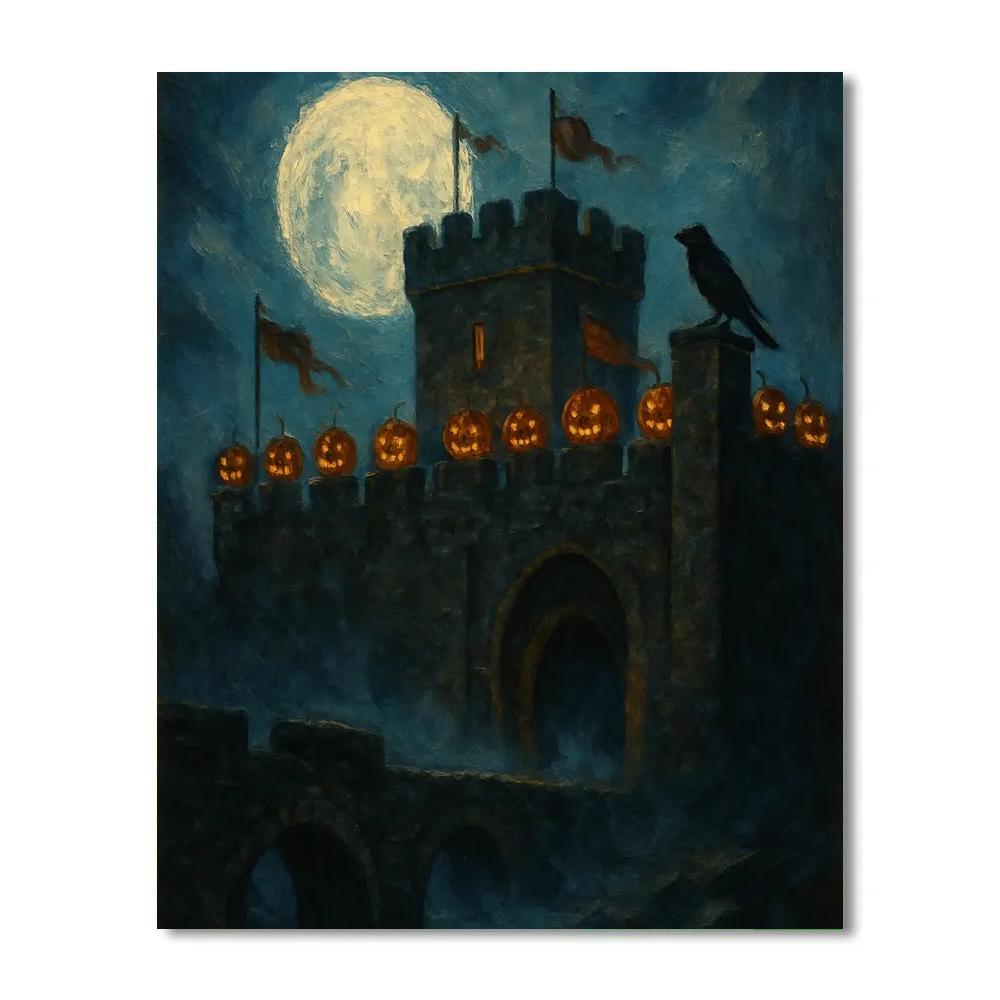 The Lantern Keep On Hollow Hill Paint by numbers art