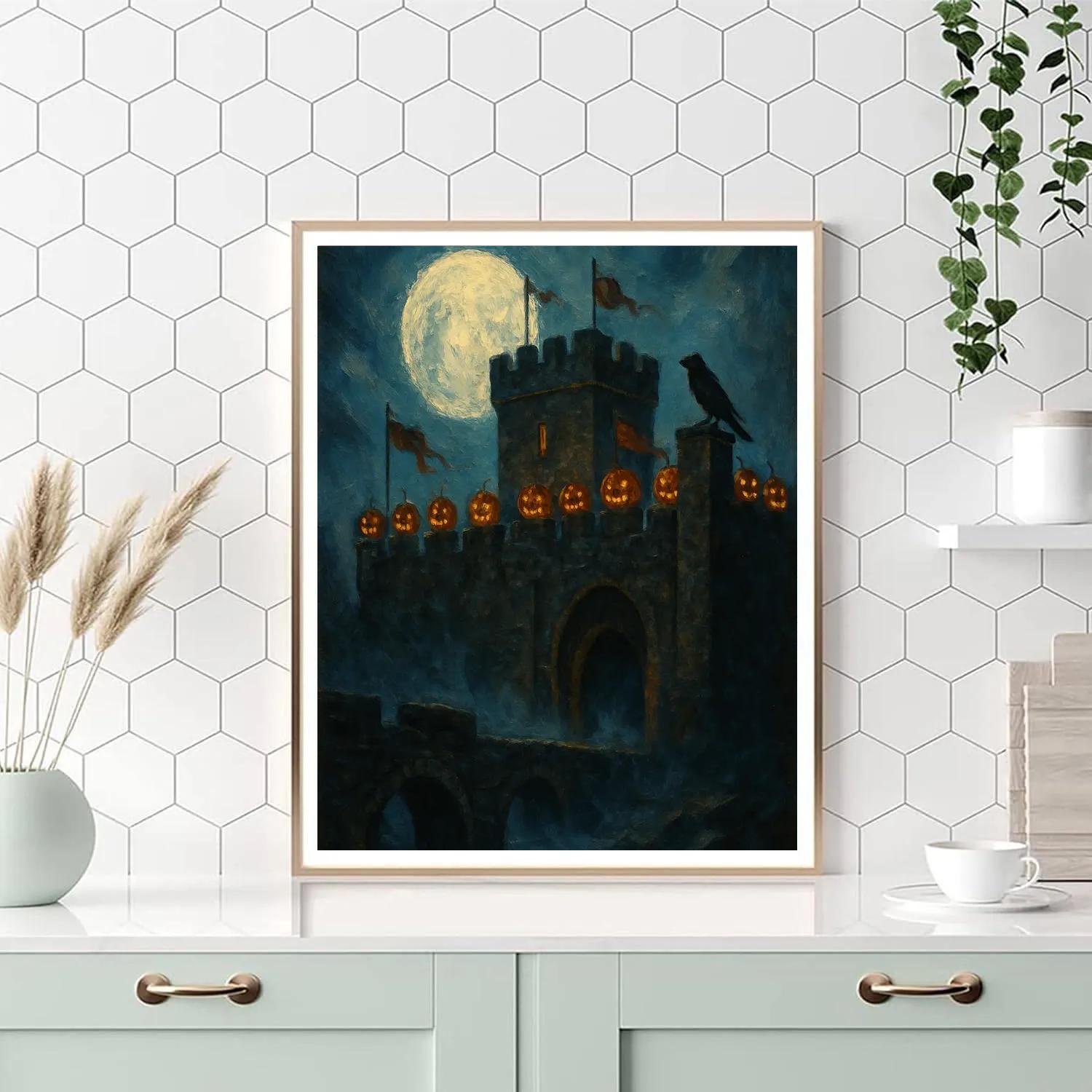 The Lantern Keep On Hollow Hill Paint by numbers art