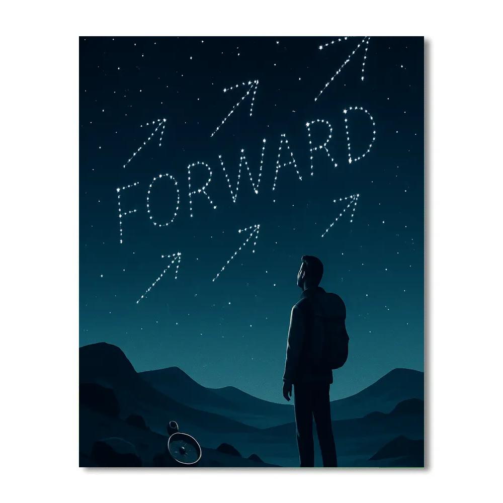 Inspire Constellation Voyage painting number kit