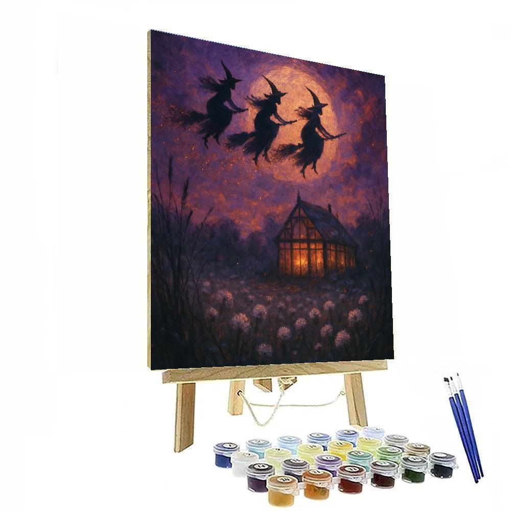 Witchlight Over Thistledown Paint by numbers kits