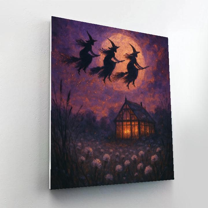 Witchlight Over Thistledown Paint by numbers kits