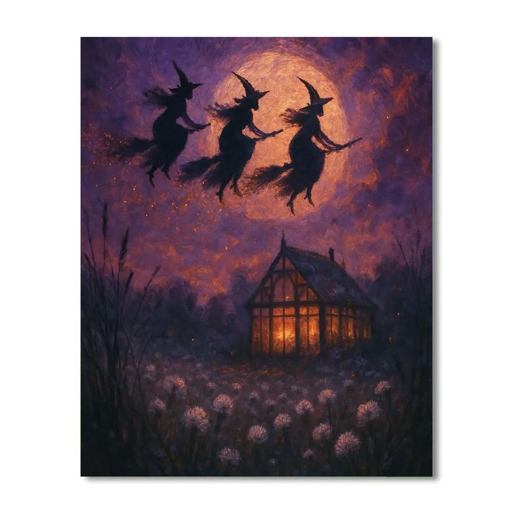 Witchlight Over Thistledown Paint by numbers kits