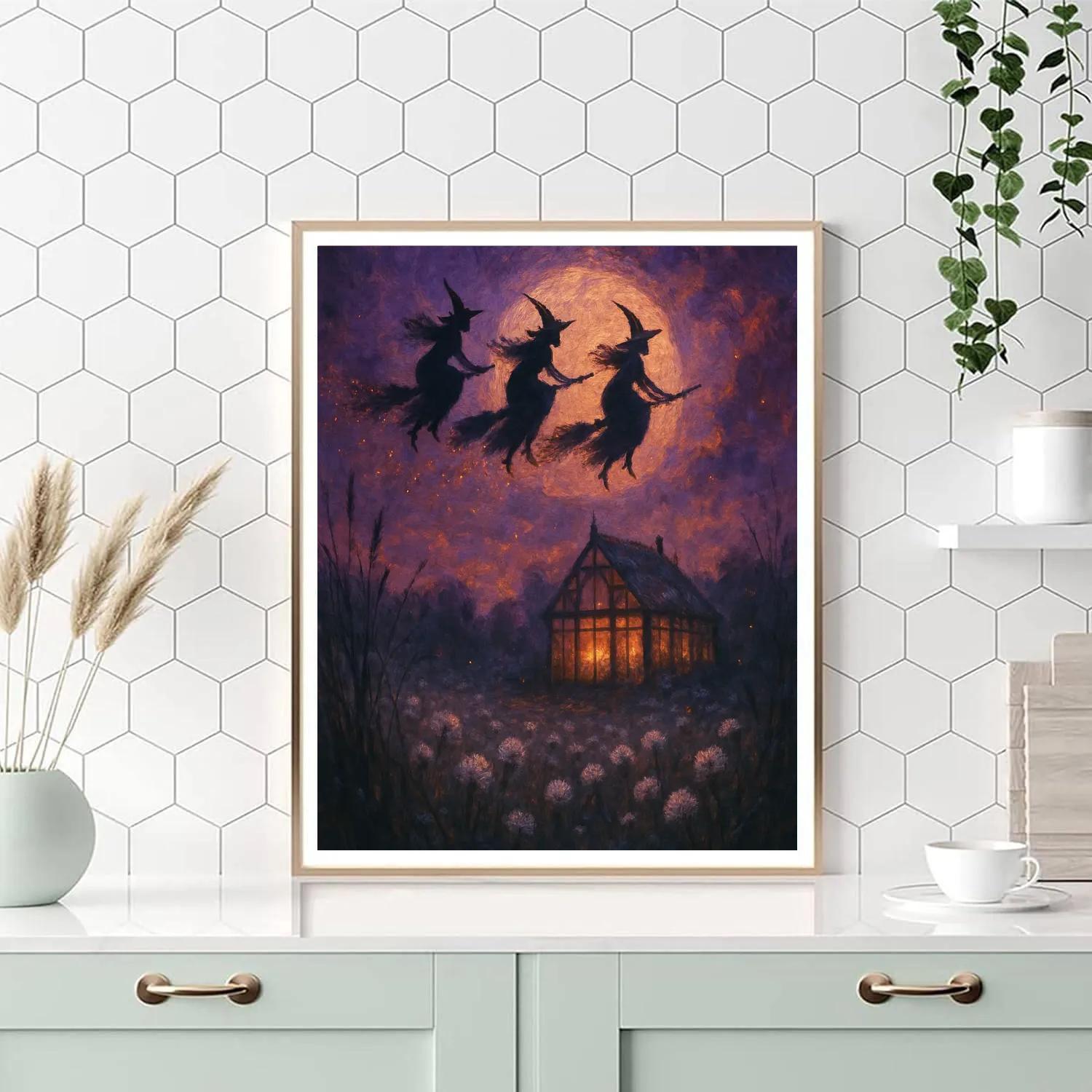 Witchlight Over Thistledown Paint by numbers kits