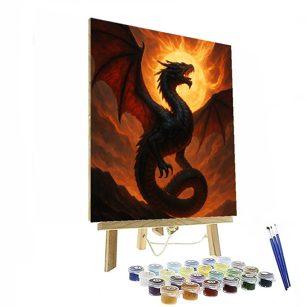 Dragon Solar Ascent Paint by numbers kits