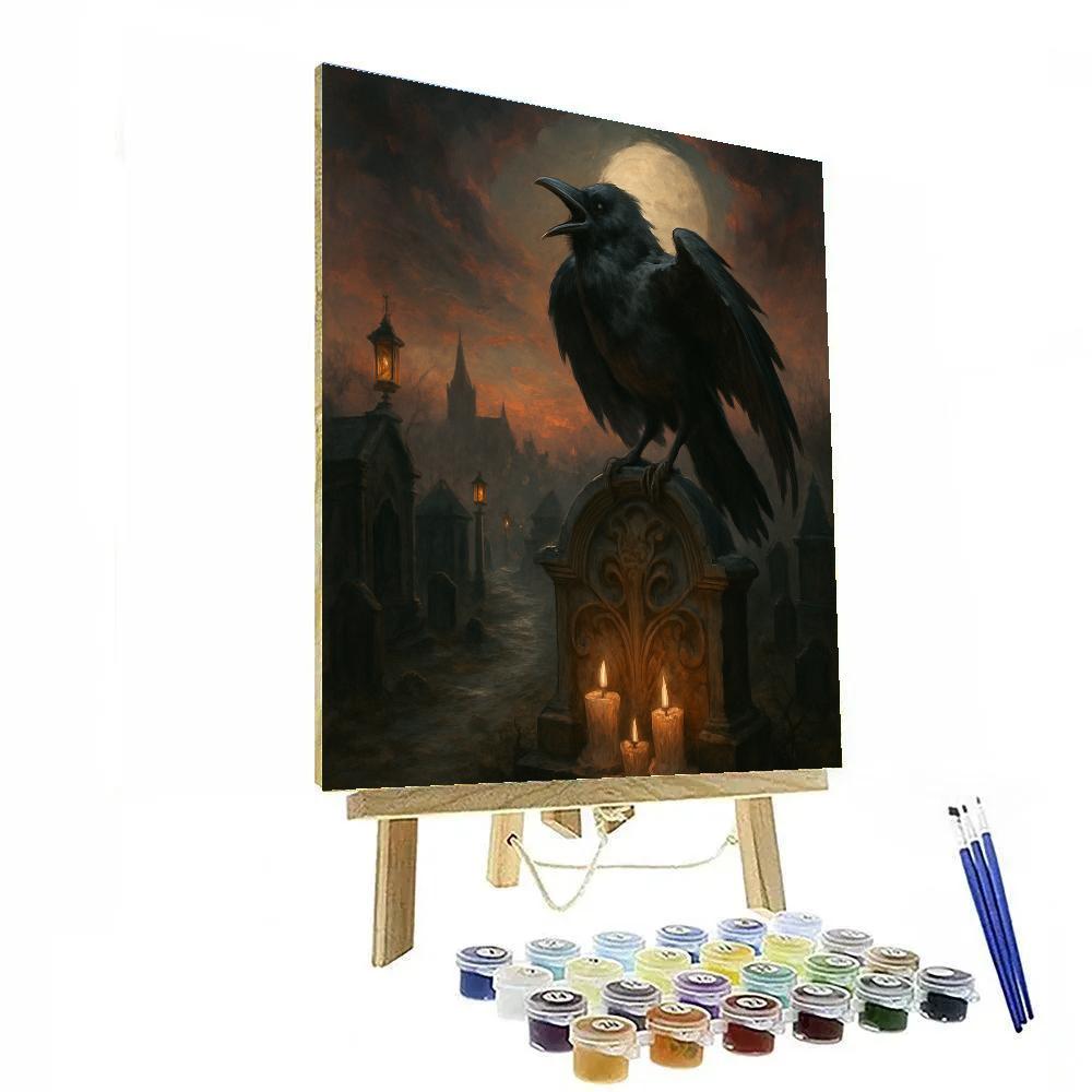 Gravestone Sonata In Amber DIY paint by numbers