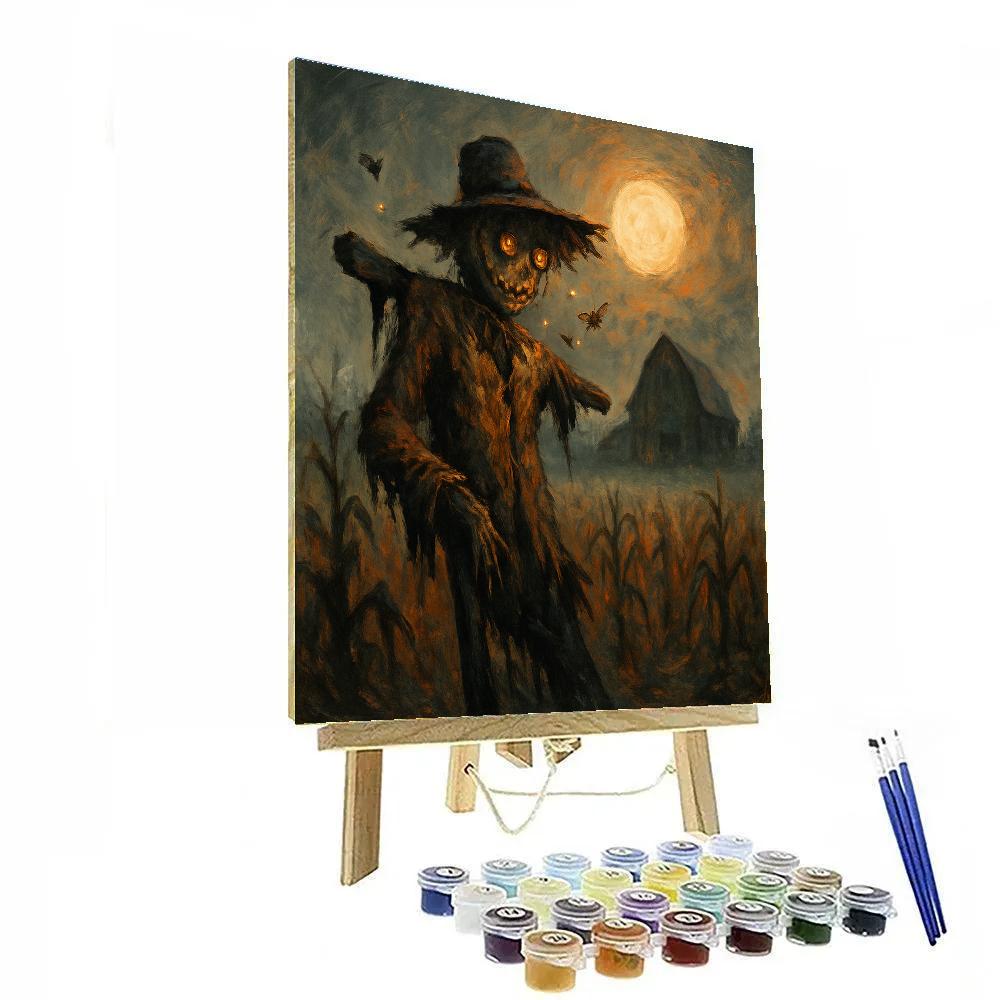 Fogbound Scarecrow Watch Painting by numbers kit