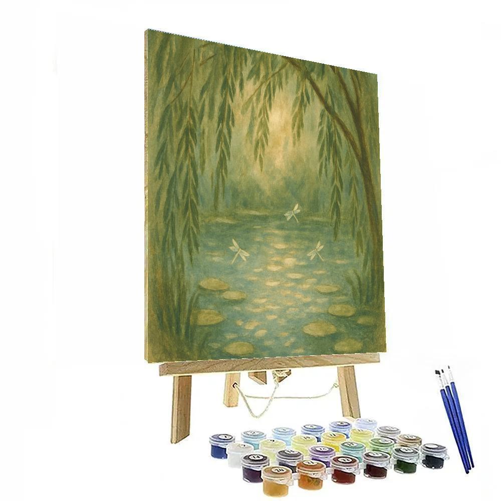Willow Bend Tranquil Pond paint by color