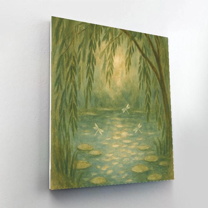 Willow Bend Tranquil Pond paint by color