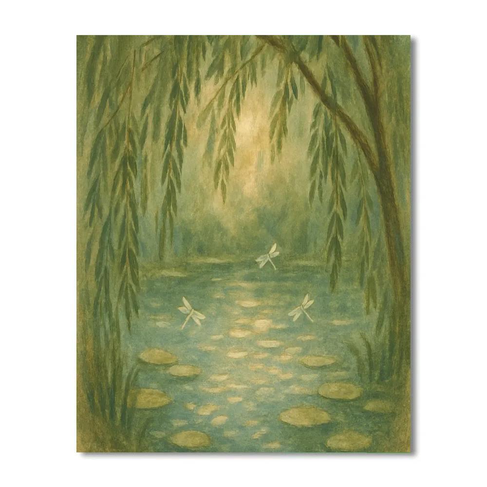 Willow Bend Tranquil Pond paint by color