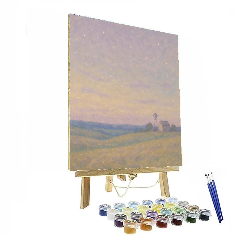 Lavender Dusk Constellations Paint by numbers kits