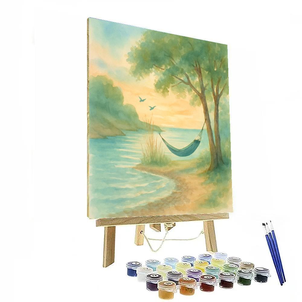Hidden Cove Summer Dawn painting number kit