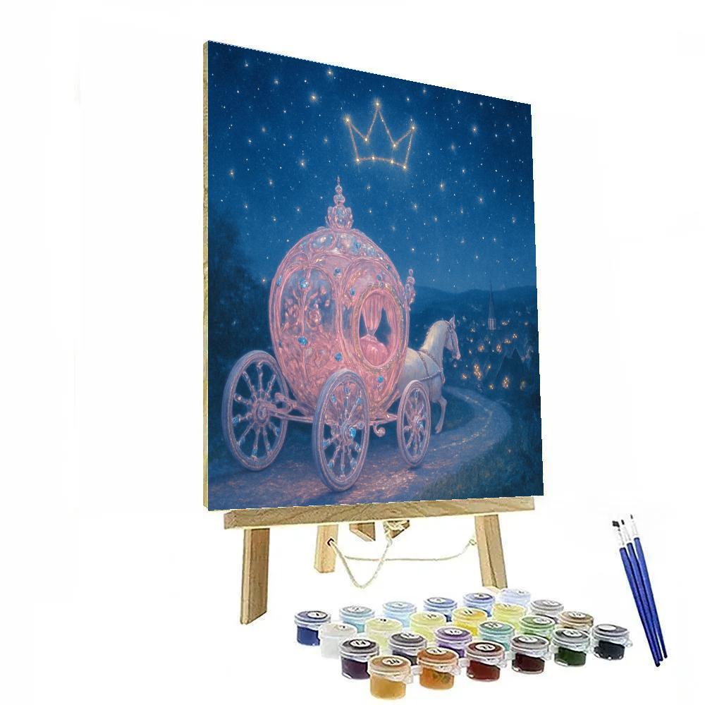 Princess Starbound Carriage paint by number