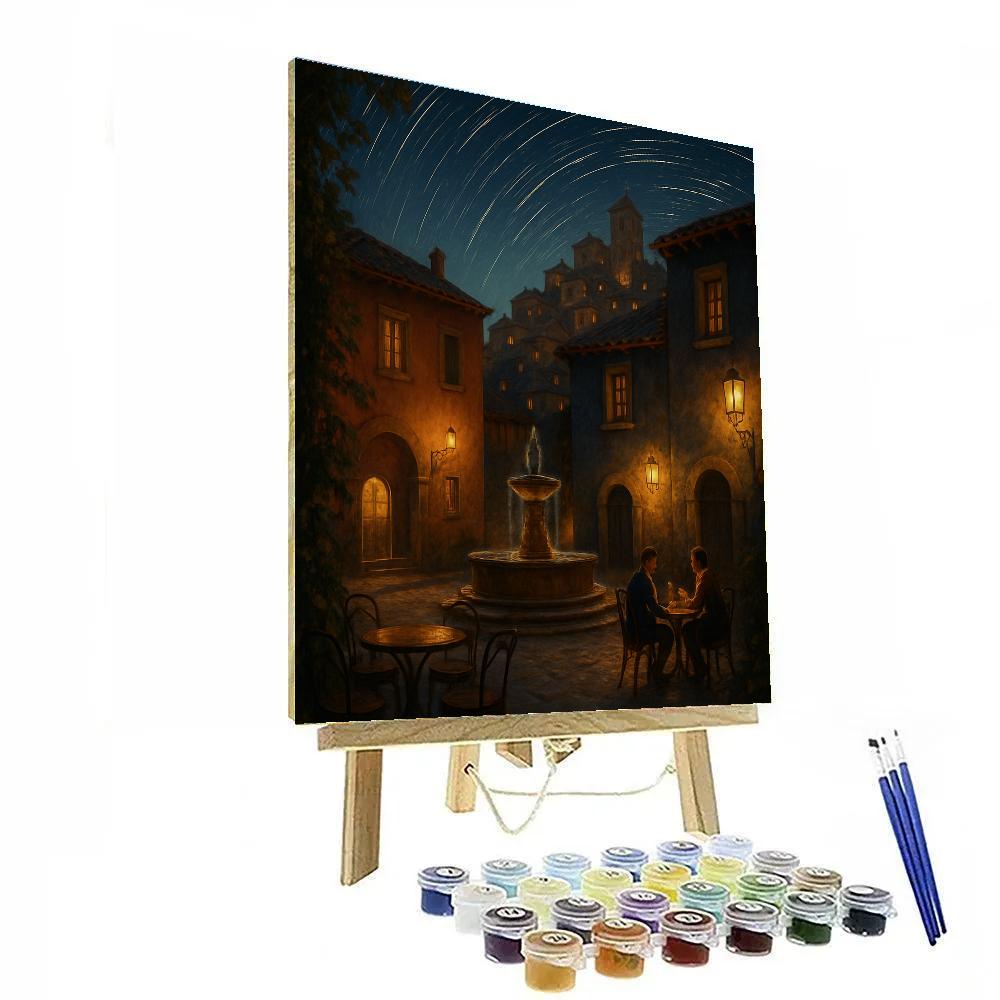 Italy Celestial Piazza Number painting