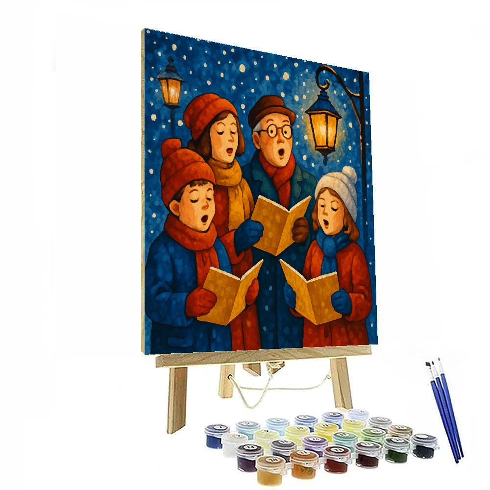 Winter Wonderland Serenade painting number kit