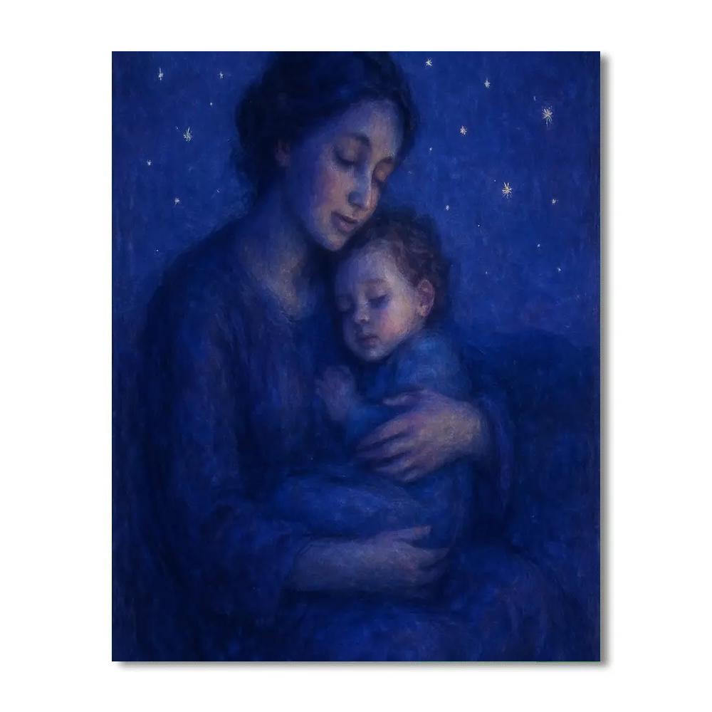 Lullaby Under Starlight Dream Numbered painting kits