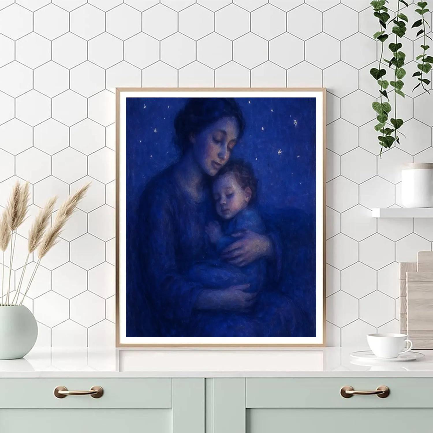 Lullaby Under Starlight Dream Numbered painting kits