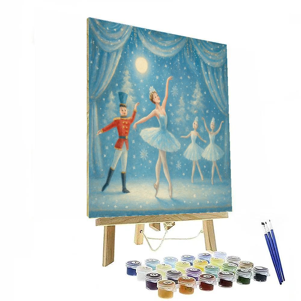 Twinkling Nutcracker Ballet Fantasy Numbered painting kits
