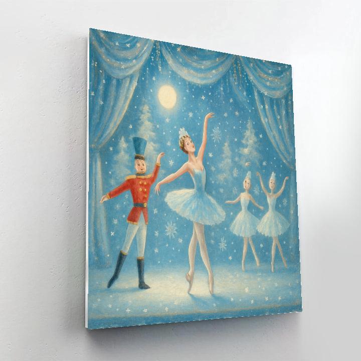 Twinkling Nutcracker Ballet Fantasy Numbered painting kits