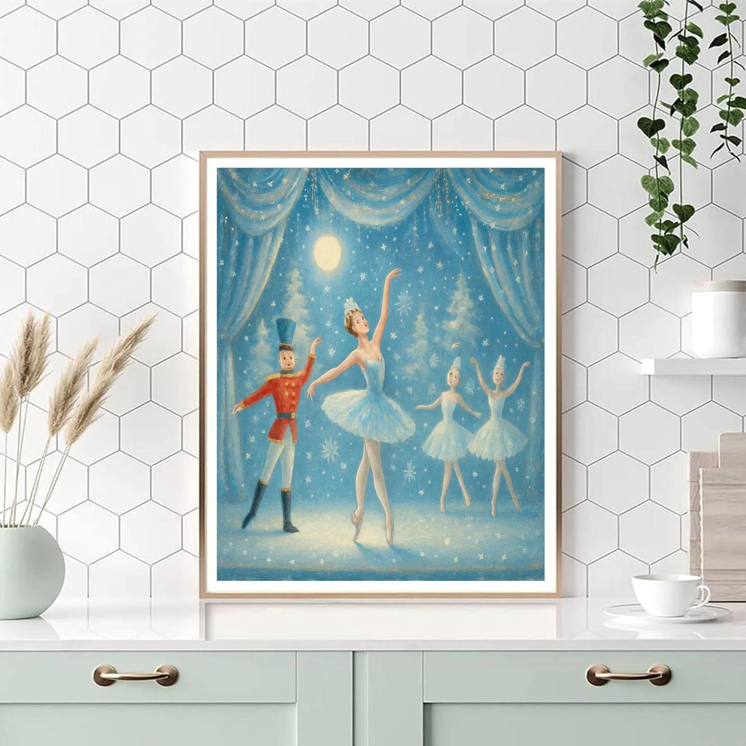 Twinkling Nutcracker Ballet Fantasy Numbered painting kits